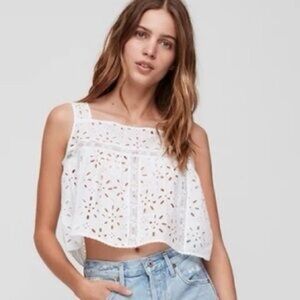 White Wilfred Leonore Blouse | Aritzia